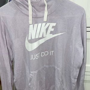 Lilac Purple Nike Girls Hoodie